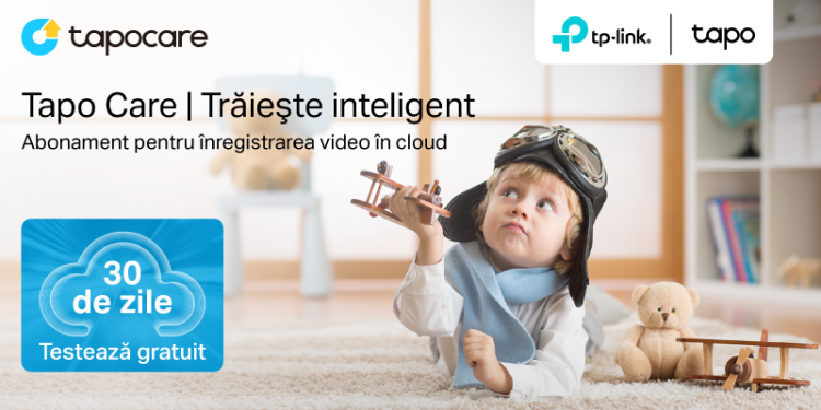 TP-Link lansează în România serviciul Tapo Care®, pentru stocarea video în cloud fără griji, în securitate deplină