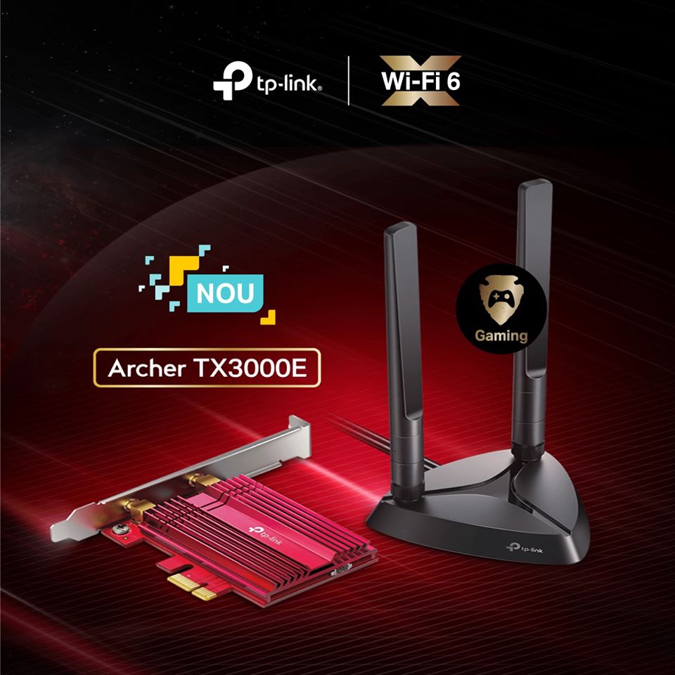 Review | Archer TX3000E - Adaptor AX3000 Wi-Fi 6 Bluetooth 5.0 PCle