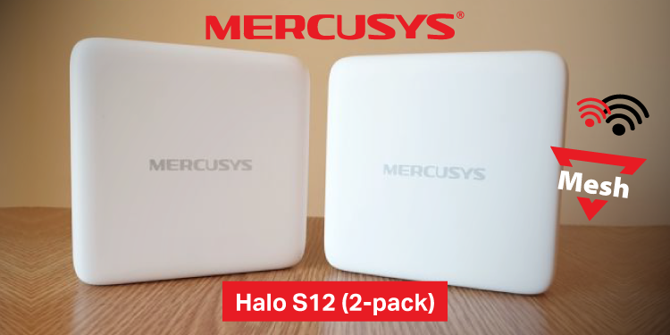 Review Mercusys  | Sistem Mesh Wi-Fi Halo S12 (2 pack) 