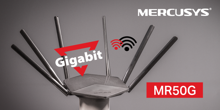 Review MR50G  | Router Mercusys Dual-Band Gigabit cu șase antene
