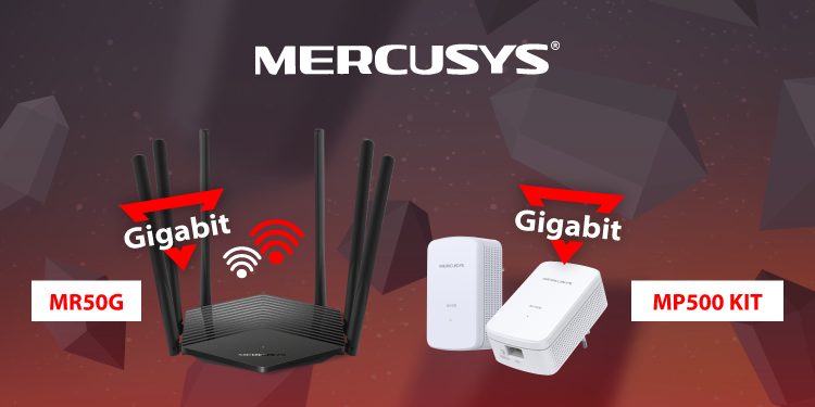 Review Mercusys  | Router Gigabit Dual-Band AC1900 și KIT Powerline Gigabit MP500