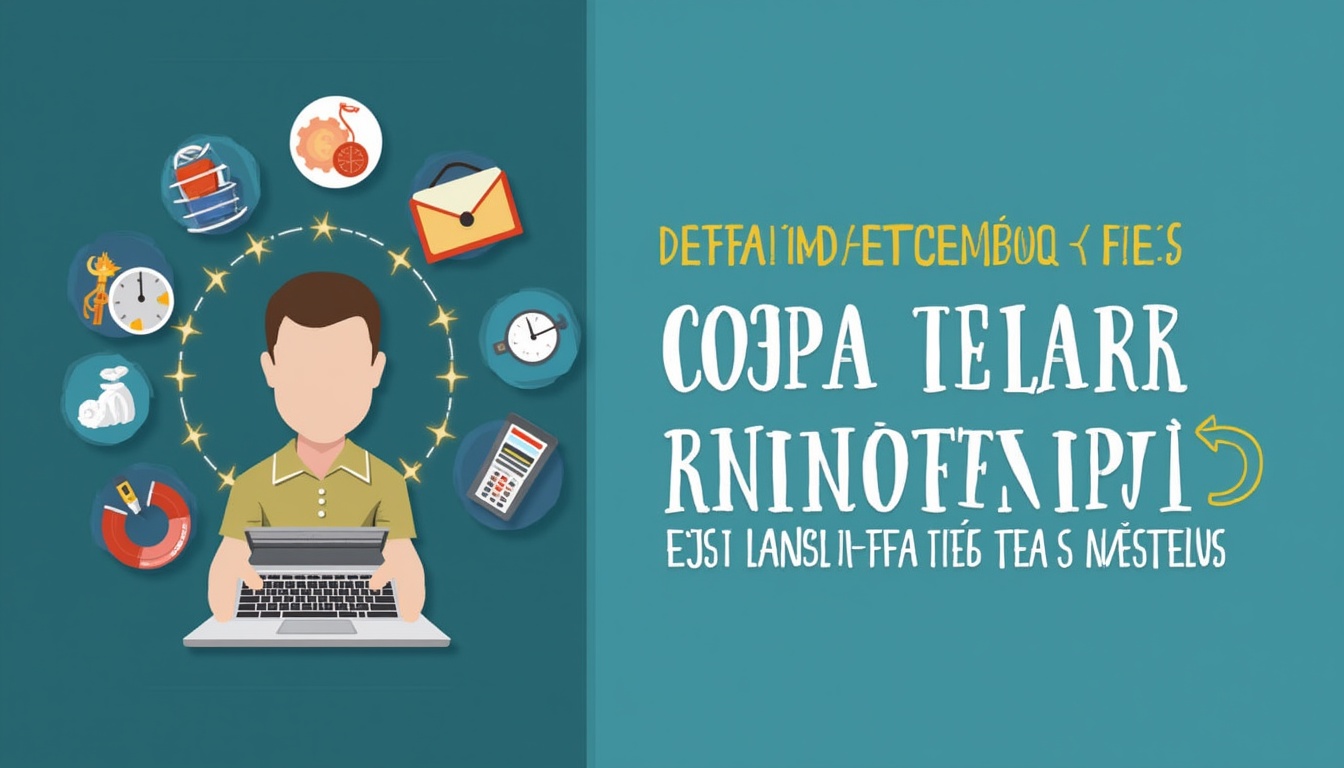 Ilustrație cu un registru inventar deschis și documente financiare pentru PFA, simbolizând organizarea contabilă.